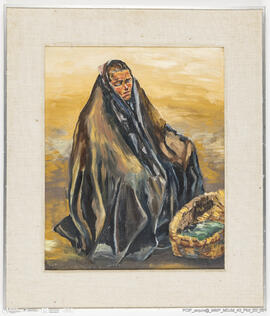 Nazarena a vender peixe