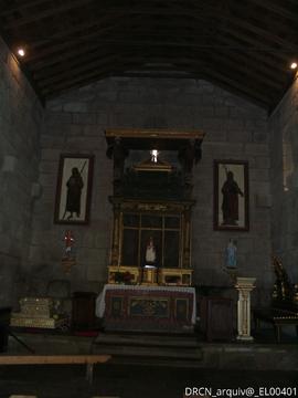 Capela de São Torcato, Monumento Nacional, interior nave