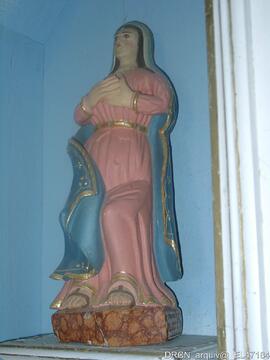 Escultura - Retábulo capela colateral à igreja