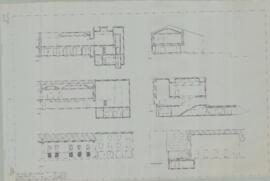 Ante-Projecto - Ampliação do Museu - Alçados e Cortes (1996-02)