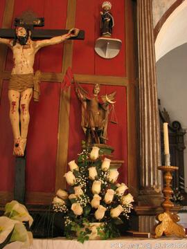 Vista de altar lateral esquerdo