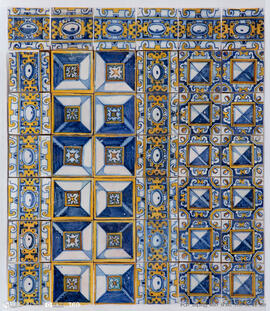 Painel de azulejos
