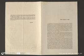 Carta emitida pelos Párocos das freguesias do Reino e Ilhas adjacentes