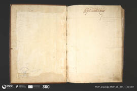 Bíblia - Capa (reverso) e guarda