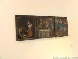 Tríptico “Natividade”, “Apresentação de Jesus no templo” “Fuga para o Egipto”