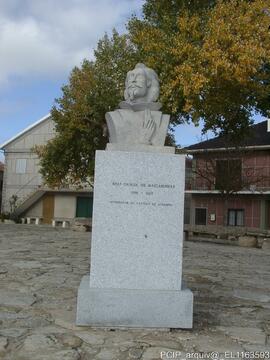 Busto do governador Bras Garcia de Mascarenhas