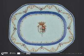 Travessa de serviço de encomenda do I Visconde de Mirandela