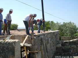 Edifício destinado ao Auditório - Construção