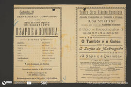 O Tambôr e o Guiso; O Sonho da Madrugada; O Sapo e a Doninha