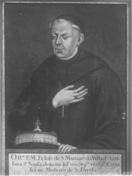 Reprodução dos Gerais de Tibães – Retrato de Frei José de Santa Maria
