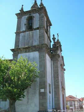 Alçado poente – Torre sineira