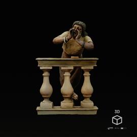 Paixão de Cristo: Assírio (do conjunto Jesus perante Pilatos)