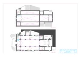 Conservação geral das naves da igreja - plantas e alçados (2004)