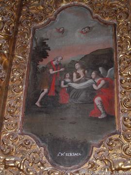 Pintura espaldar coro