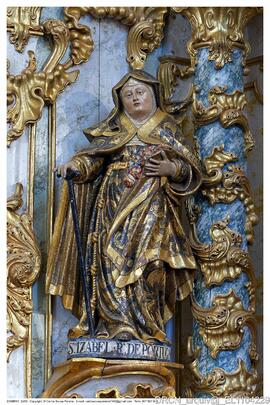 Igreja do Convento de Santo António – Escultura “Rainha Santa Isabel”