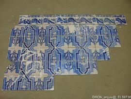 Painel azulejos do Mosteiro de São Bento da Vitória / Corredor de acesso à sacristia