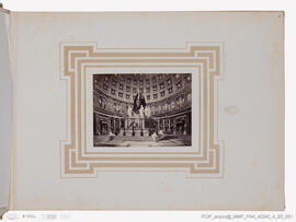 Álbum de fotografias morte rei Vítor Emanuel II