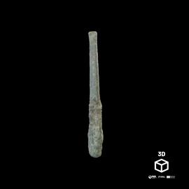 Escopro com cabo de osso