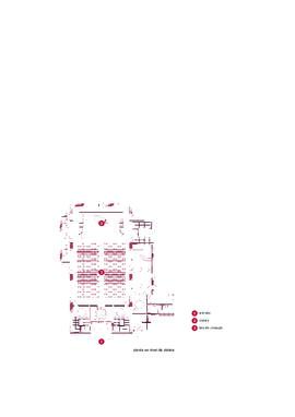 Plantas do cineteatro Rosa Damasceno – Santarém - da autoria de Amílcar Pinto