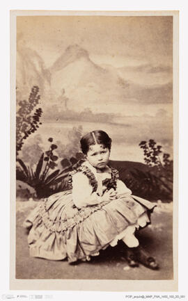 Álbum fotográfico - Álbum de fotografias com retratos de familiares da rainha D. Maria Pia