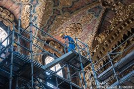 Nave, Alçado Norte, Desmonte andaime