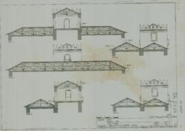 Cortes da Estrutura da Cobertura - Projecto (1999-03)