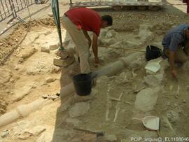 Sondagens  arqueológicas