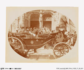 Álbum de fotografias das Viagens a Portugal da Rainha Alexandra e do Kayser Guilherme II