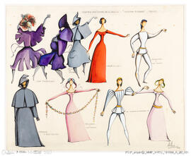Figurinos para Baile na ópera Carmina Burana/Teatro Nac. São Carlos