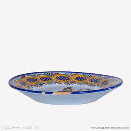 Prato com tocador de viola