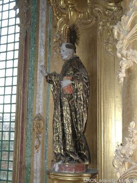 Escultura São Bento - retábulo-mor