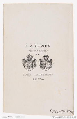 Álbum com fotografias do Baile de Máscaras de Carnaval de Fevereiro de 1865 no Paço Real da Ajuda