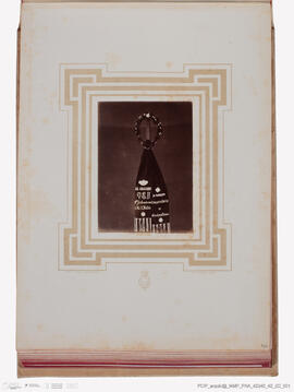 Álbum de fotografias morte rei Vítor Emanuel II