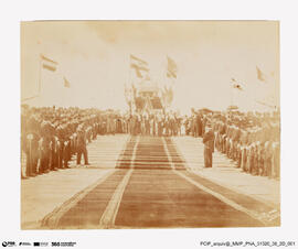 Álbum de fotografias das Viagens a Portugal da Rainha Alexandra e do Kayser Guilherme II