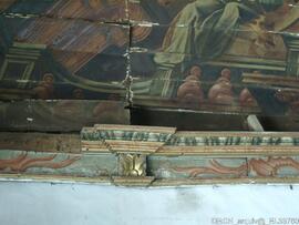 Tecto policromado-zona sanca