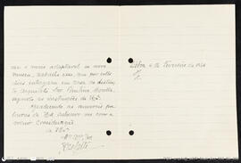 Carta de José Leite