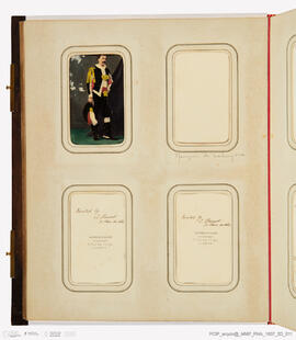 Álbum com fotografias do Baile de Máscaras de Carnaval de Fevereiro de 1865 no Paço Real da Ajuda