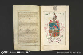 Carta de Armas - Fl. Abertura com capitular