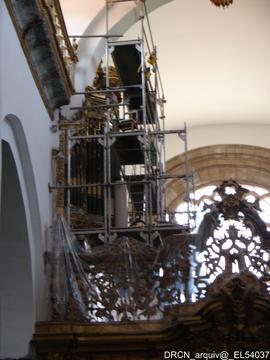 Coro alto - restauro órgão