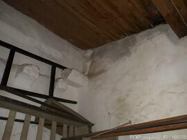 Teto e paredes no interior