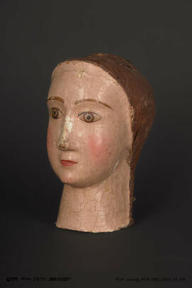 Cabeça de santa (imagem articulada)