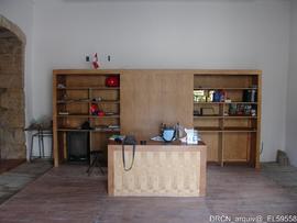 Ala poente - Aspeto do interior do móvel da guardaria