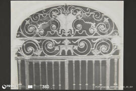 Portão em ferro forjado