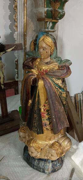 Escultura “Nossa Senhora da Lapa” – Oficina