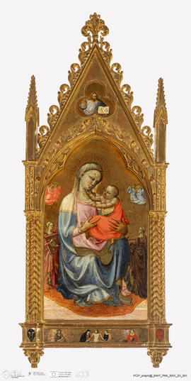 Virgem com o Menino e anjos músicos