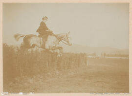 Álbum fotográfico - Passeios no Campo; saltos a cavalo; etc