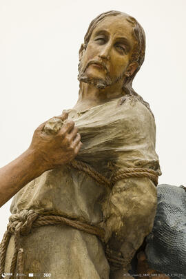 Paixão de Cristo: Cristo e Guardas do Templo (do conjunto Jesus em casa de Herodes)