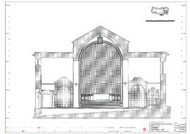 Transepto: Corte Norte-Sul