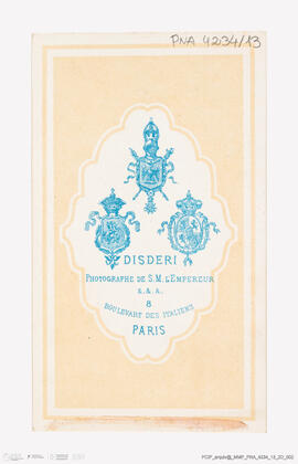 Álbum com retratos de membros das famílias reais europeias