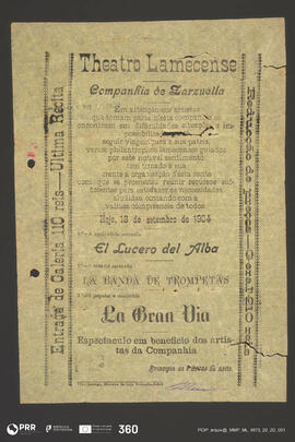 El Lucero del Alba; La Banda de Trompetas; La Gran Dia